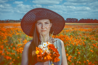 fotograf z poznania maki kwiaty rogalin